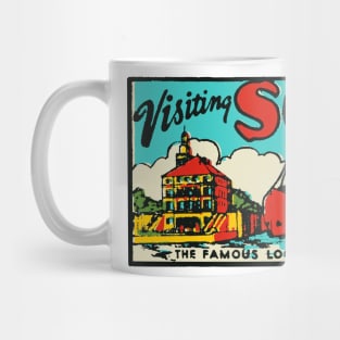 Soo Michigan Soo Locks Vintage Style Mug